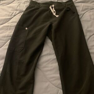 FIGS BLACK SMALL TALL SCRUB PANTS